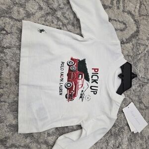 Polo by Ralph Lauren Kids White Long Sleeve Shirt